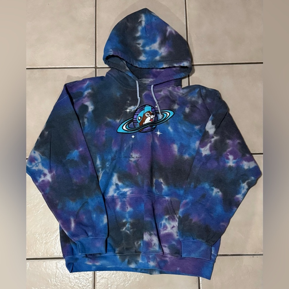 Galaxy Tie-Dye Buc-ee’s XL Hoodie